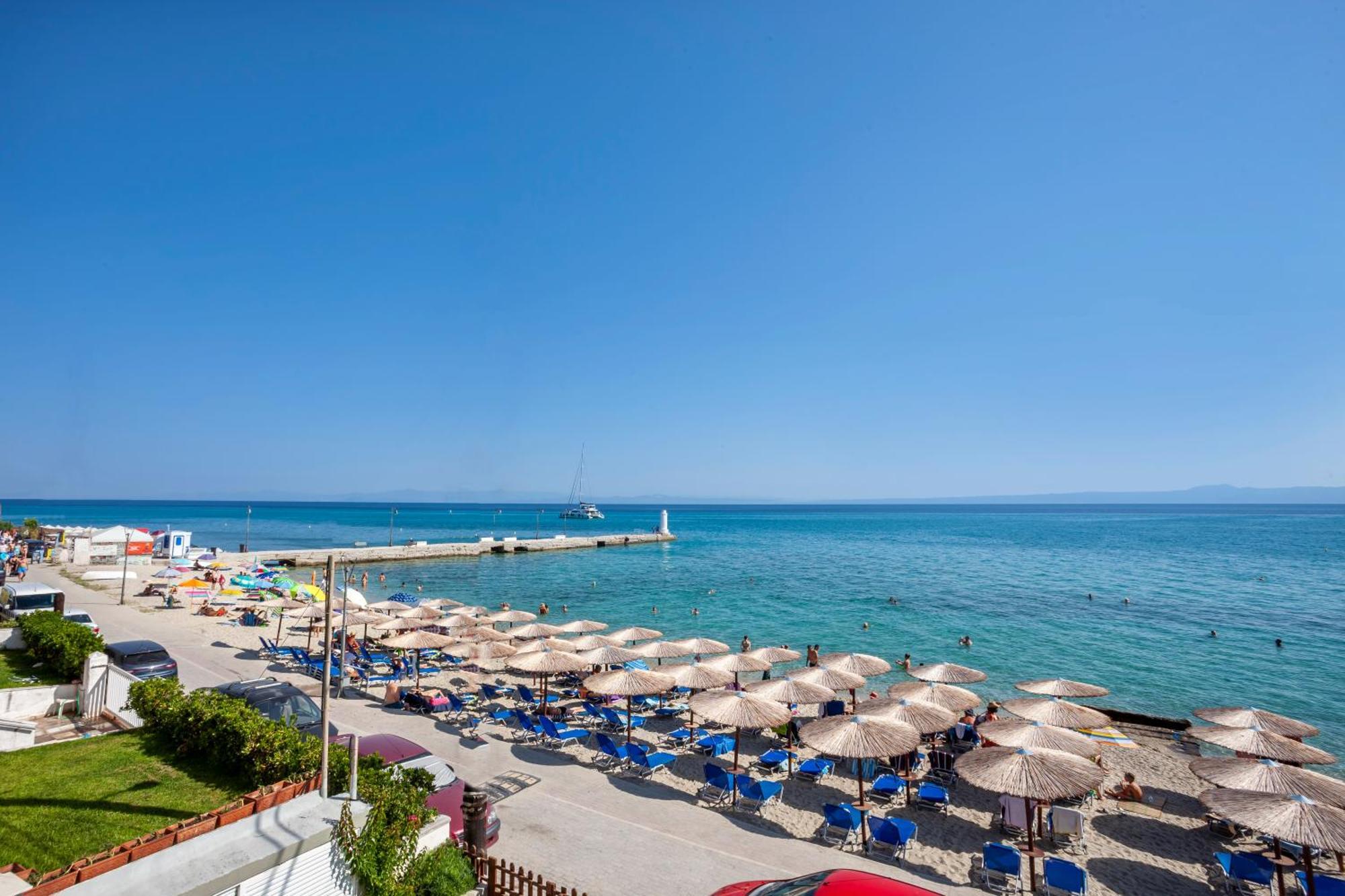 Nautilus Sea View Suite 6 Pefkochori Ngoại thất bức ảnh